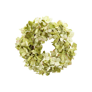 Large Hydrangea Wreath - Soft Green - 40cm