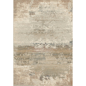  Clare Rug No 1 -  A contemporary soft wool effect rug with a subtle blend of neutral cream, beige and rust tones. 