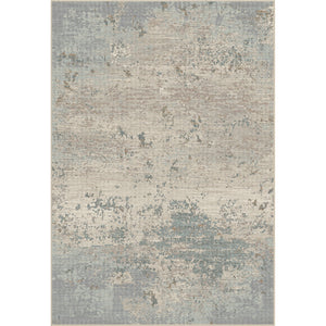 Clare Rug No 1 -  A contemporary soft wool effect rug with a subtle blend of light blue and grey tones. 