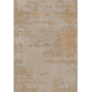 Innish Flatwoven Rug - Gold and Neutral Tones