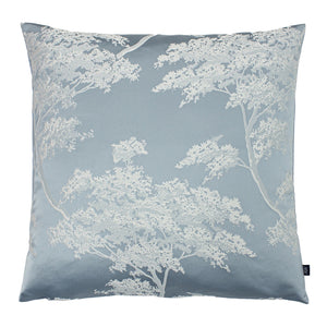 Japonica Feather Filled Cushion - Sky/Cornflower