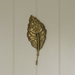 Golden Feather Metal Hook - Large