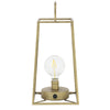 Large Gold Fauve Battery Operated LED Table lamp
