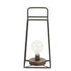 Large Bronze Fauve Battery Operated LED Table lamp