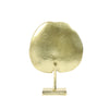 Leaf Ornament On Base - Gold