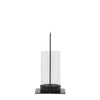 Jelco Hurricane - Medium  Matt black & clear glass
