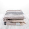 Natural Cross Stitch Throw