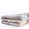 Natural Cross Stitch Throw