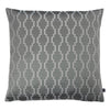 Nash Feather Filled Cushion - Fog/Dark Grey