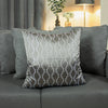 Nash Feather Filled Cushion - Fog/Dark Grey