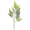 Large Faux Fern Evergreen Leaves.